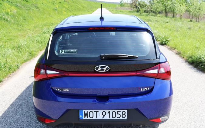 Hyundai i20 cena 55500 przebieg: 54000, rok produkcji 2022 z Kolonowskie małe 326